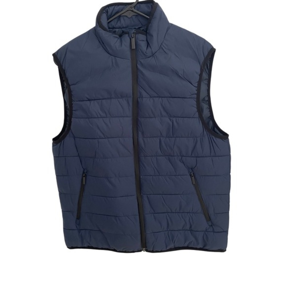 Perry Ellis Blue Puffer Vest Men